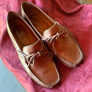 Classic Brown Leather Loafers